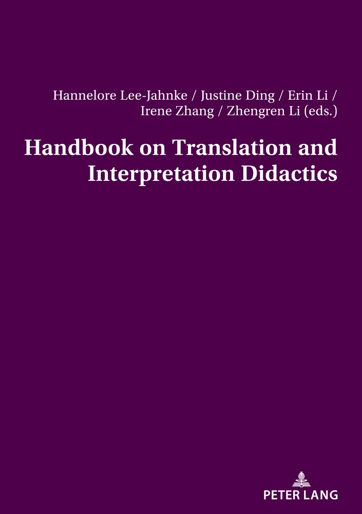 Title: Handbook on Translation and Interpretation Didactics