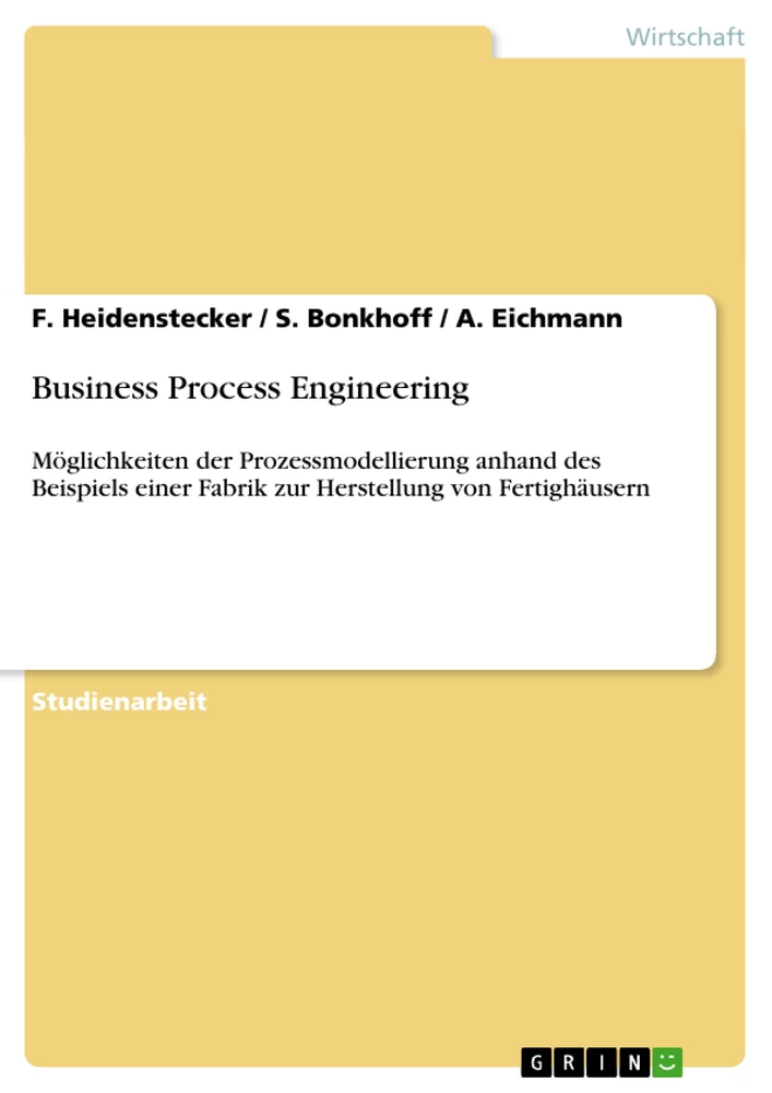 Titel: Business Process Engineering