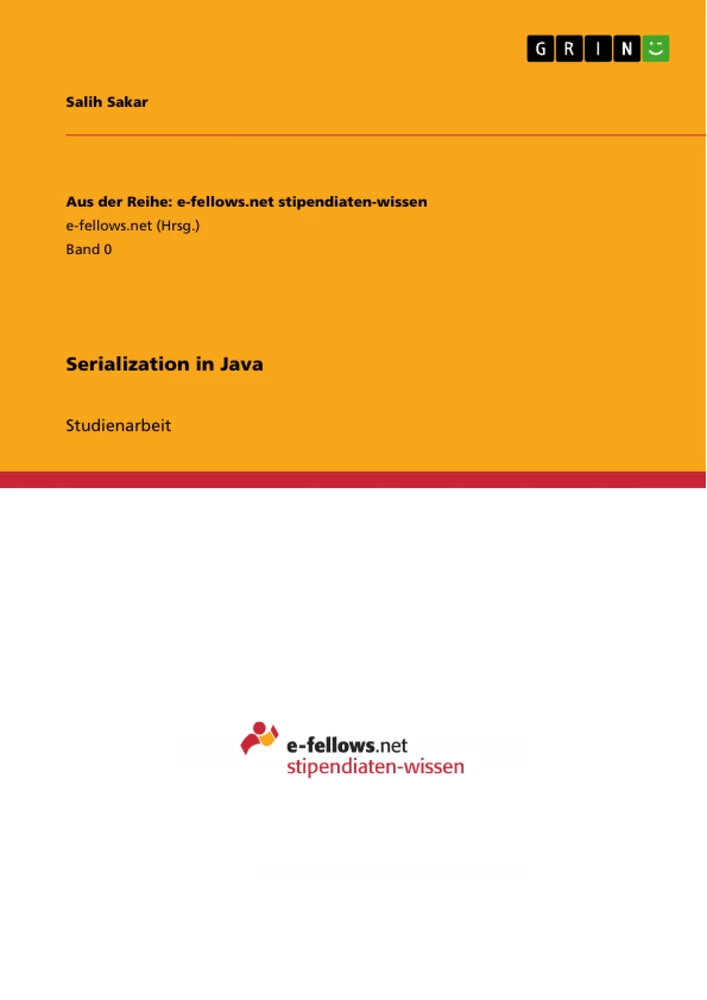 Titel: Serialization in Java