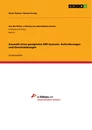 Title: Auswahl eines geeigneten ERP-Systems. Anforderungen und Einschränkungen