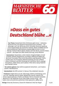 Titel: »Dass ein gutes Deutschland blühe …«