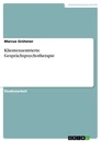 Título: Klientenzentrierte Gesprächspsychotherapie