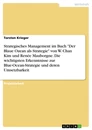 Title: Strategisches Management im Buch "Der Blaue Ozean als Strategie" von W. Chan Kim und Renée Mauborgne. Die wichtigsten Erkenntnisse zur Blue-Ocean-Strategie und deren Umsetzbarkeit