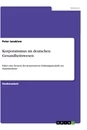 Title: Korporatismus im deutschen Gesundheitswesen