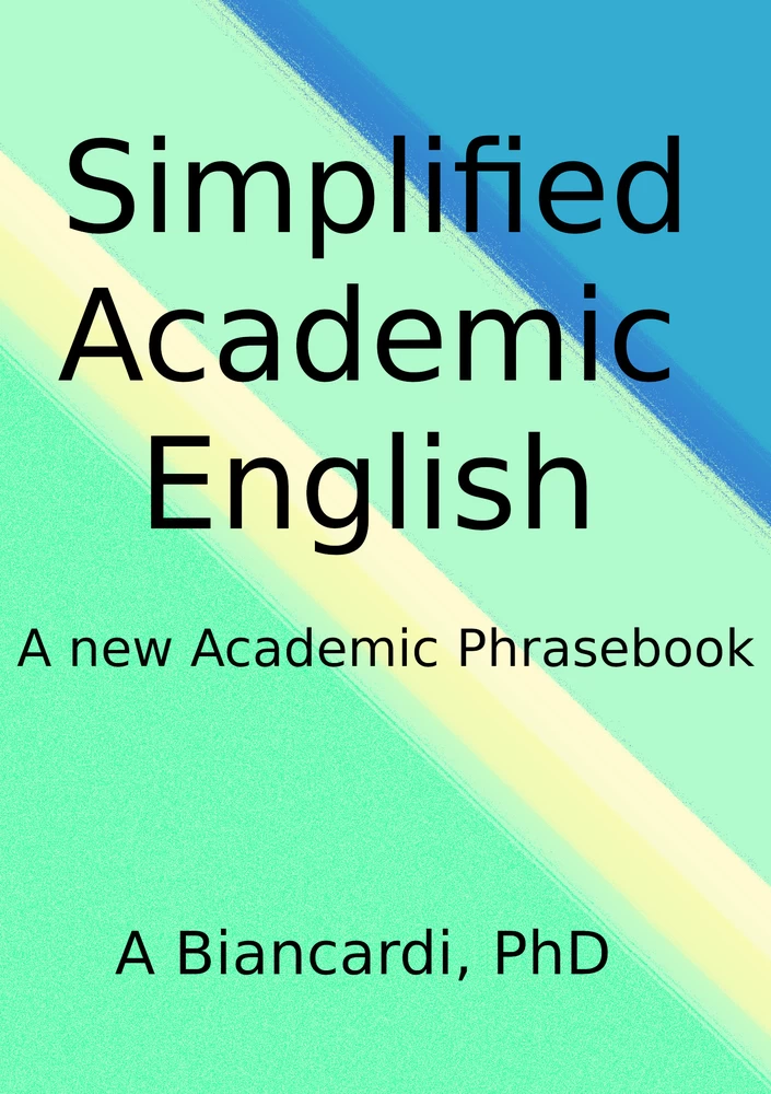 Titel: Simplified Academic English