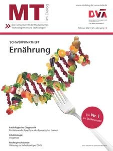 Titel: MT im Dialog. Die Fachzeitschrift der Medizinischen Technologinnen und Technologen 2/2024