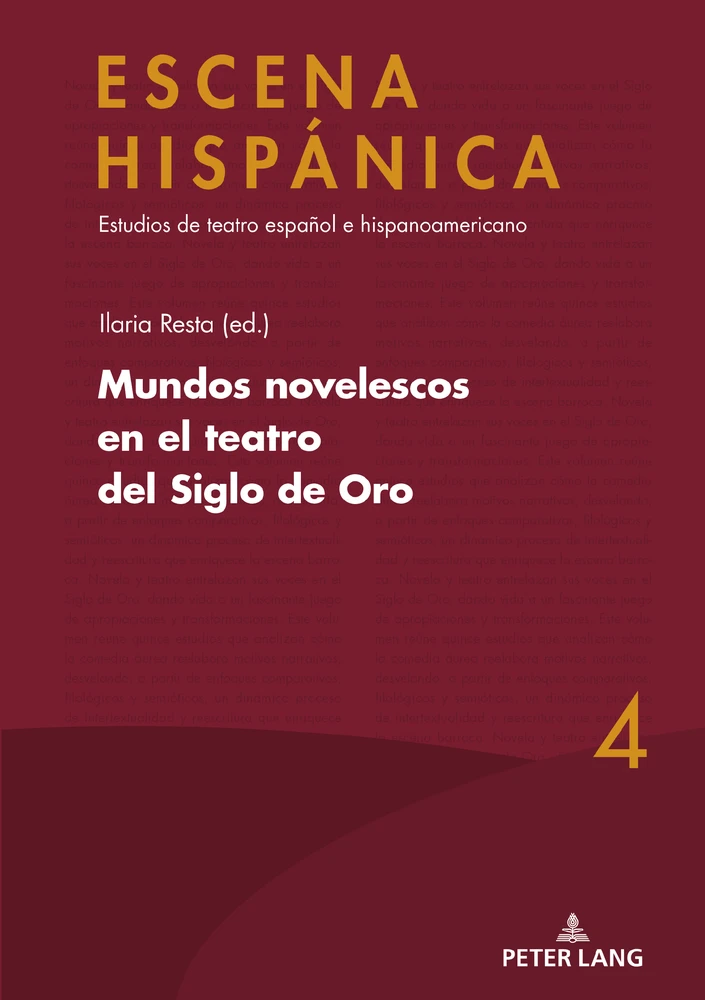 Title: Mundos novelescos en el teatro del Siglo de Oro