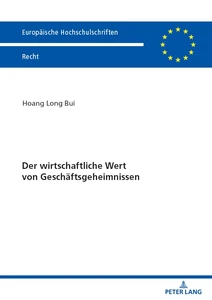 Title: Der wirtschaftliche Wert von Geschäftsgeheimnissen