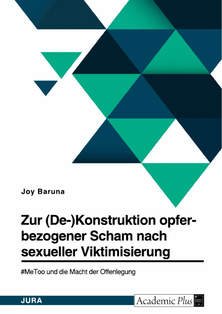 Titel: Zur (De-)Konstruktion opferbezogener Scham nach sexueller Viktimisierung. #MeToo und die Macht der Offenlegung