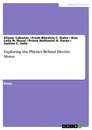 Titre: Exploring the Physics Behind Electric Motor