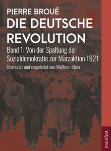 Titel: Die Deutsche Revolution Band 1