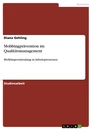 Título: Mobbingprävention im Qualitätsmanagement