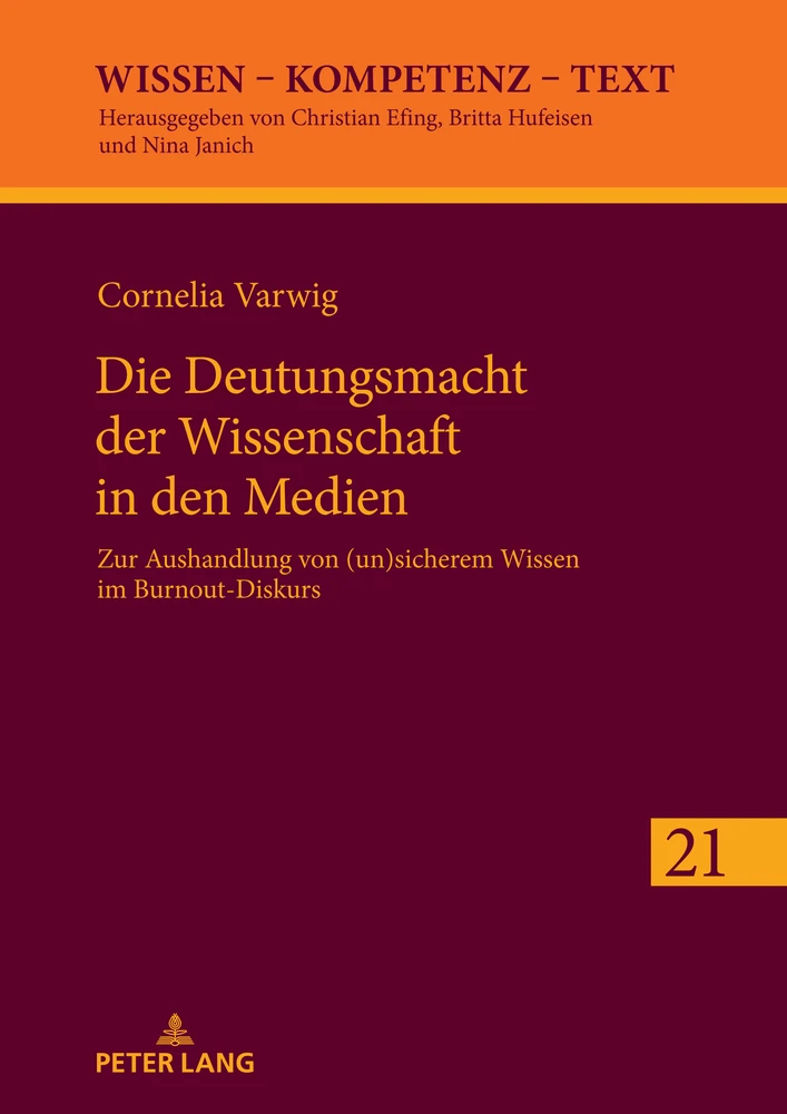 Title: Die Deutungsmacht der Wissenschaft in den Medien
