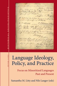 Title: Language Ideology, Policy, and Practice