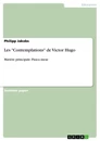 Title: Les "Contemplations" de Victor Hugo