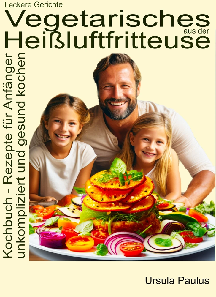Titel: Leckere Gerichte, vegetarisches aus der Heißluftfritteuse, Kochbuch - Rezepte für Anfänger