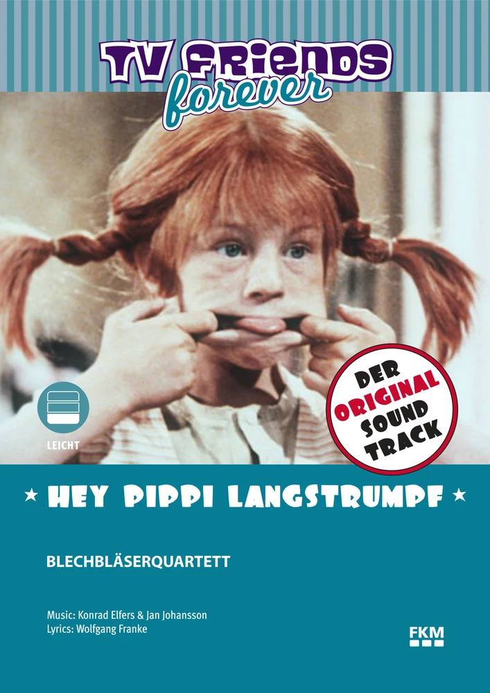 Titel: Hey, Pippi Langstrumpf - Blechbläserquartett
