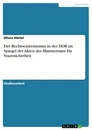 Title: Der Rechtsextremismus in der DDR im Spiegel der Akten des Ministeriums für Staatssicherheit