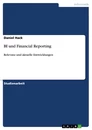 Titre: BI und Financial Reporting