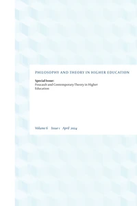 Title: Foucault and Contemporary Theory in Higher Education: New Approaches, Theories, and Conditions of Possibility