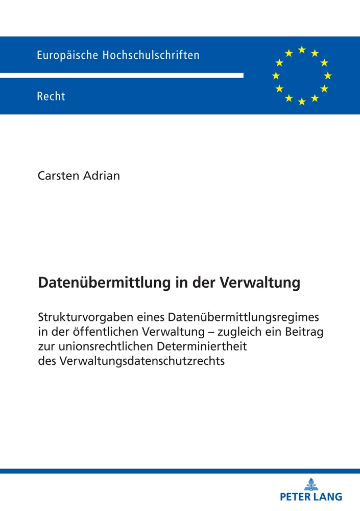 Title: Datenübermittlung in der Verwaltung