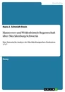 Titre: Hannovers und Wolfenbüttels Regentschaft über Mecklenburg-Schwerin