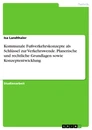 Título: Kommunale Fußverkehrskonzepte als Schlüssel zur Verkehrswende. Planerische und rechtliche Grundlagen sowie Konzeptentwicklung