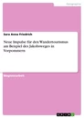 Titel: Neue Impulse für den Wandertourismus am Beispiel des Jakobsweges in Vorpommern