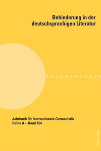 Title: Behinderung in der deutschsprachigen Literatur