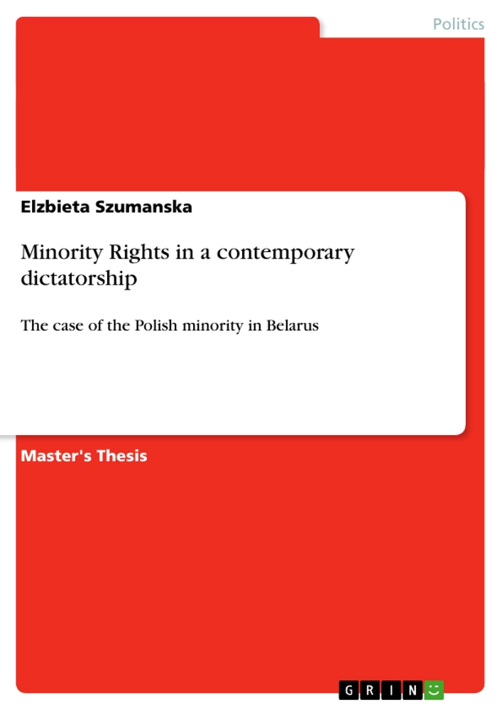 Titel: Minority Rights in a contemporary dictatorship