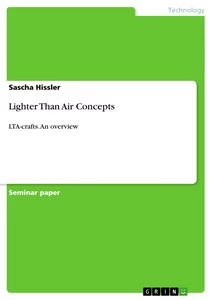 Title: Lighter Than Air Concepts