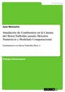 Title: Simulación de Combustión en la Cámara del Motor Turbofán usando Métodos Numéricos y Modelado Computacional