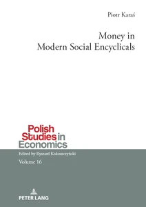 Titre: Money in Modern Social Encyclicals