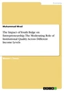 Título: The Impact of Youth Bulge on Entrepreneurship. The Moderating Role of Institutional Quality Across Different Income Levels