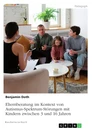 Title: Elternberatung im Kontext von Autismus-Spektrum-Störungen mit Kindern zwischen 3 und 16 Jahren