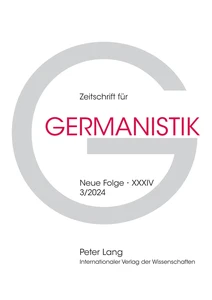 Title: Formen, Verfahren und Funktionen von Dörflichkeit in Erzähltexten der deutschen Romantik.