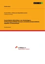 Title: Social-Media-Aktivitäten von Amtsträgern. Verfassungsrechtliche Grenzen und datenschutzrechtliche Aspekte in Deutschland