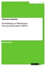 Titre: Preisbildung im Öffentlichen Personennahverkehr (ÖPNV)