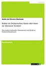 Título: Kultur im Dolmetschen. Kann oder muss sie übersetzt werden?