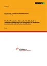 Title: The Non-Frustration Rule under the City Code on Takeovers and Mergers. An Assessment of the Recent Amendments and its Future Justification