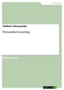 Title: Personalized Learning
