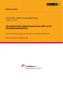 Title: The impact of the global financial crisis 2008 on the European banking sector