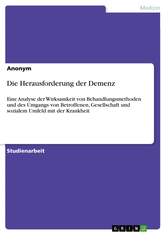 Title: Die Herausforderung der Demenz
