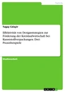 Title: Effektivität von Designstrategien zur Förderung der Kreislaufwirtschaft bei Kunststoffverpackungen. Drei Praxisbeispiele