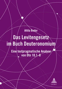Title: Das Levitengesetz im Buch Deuteronomium  