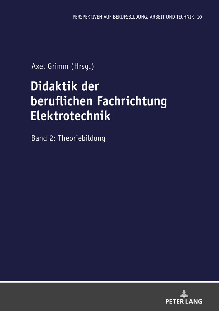 Title: Didaktik der beruflichen Fachrichtung Elektrotechnik