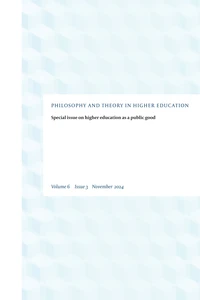 Title: Formative Higher Education for Public Insurgence