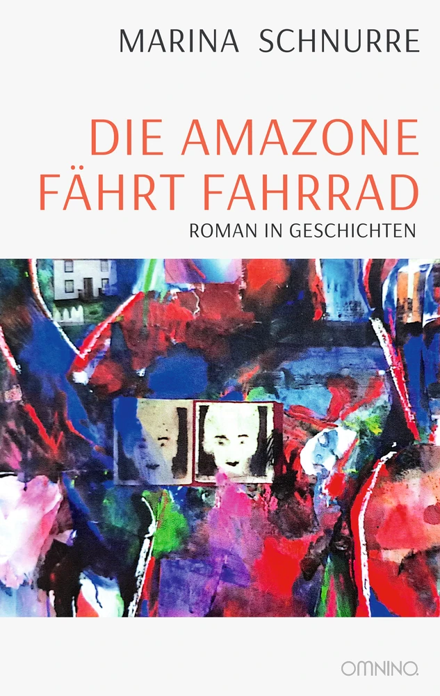 Titel: Die Amazone fährt Fahrrad