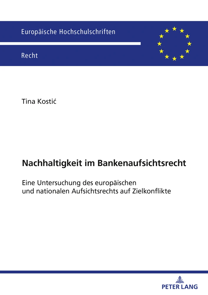 Title: Nachhaltigkeit im Bankenaufsichtsrecht