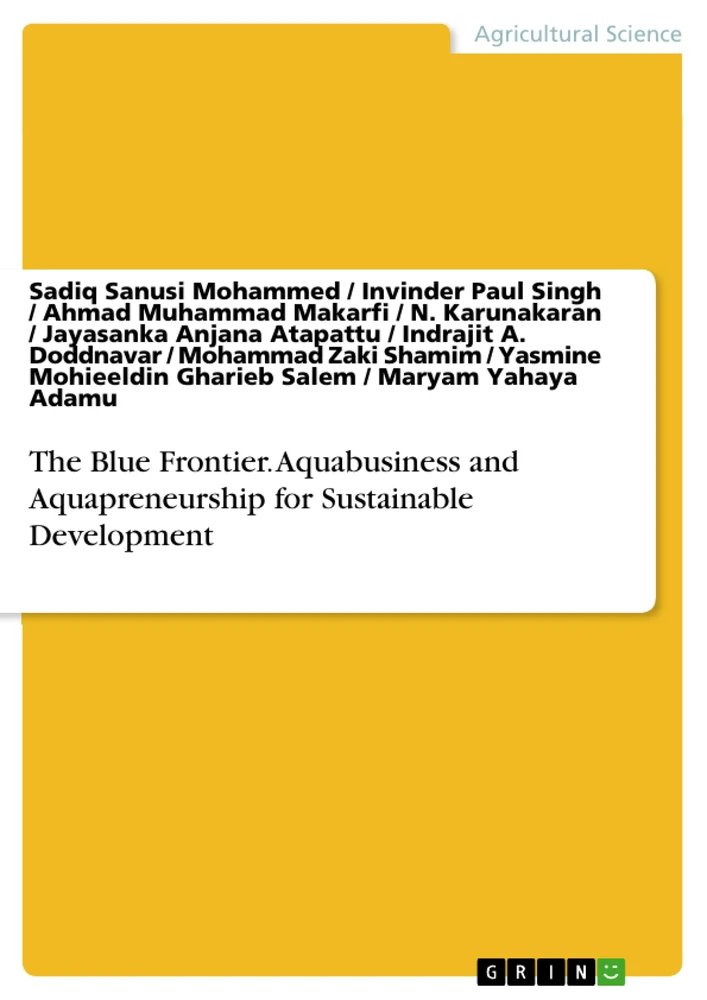 Title: The Blue Frontier. Aquabusiness and Aquapreneurship for Sustainable Development